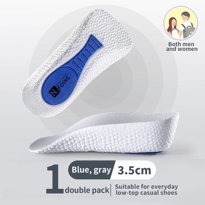 Memory Foam Height Increase Insoles Orthopedic Arch Support
