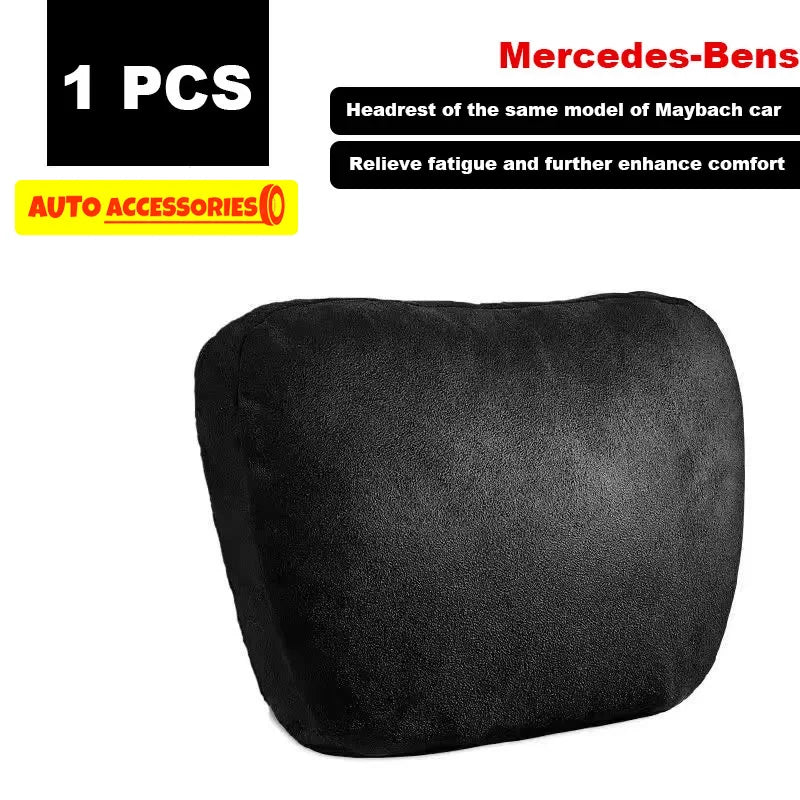 Car Headrest Neck Pillow Soft Driving Seat Cushion