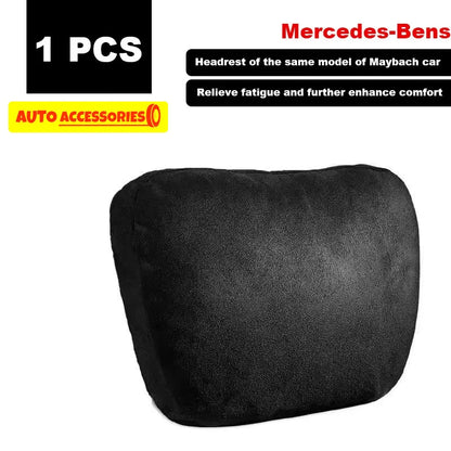 Car Headrest Neck Pillow Soft Driving Seat Cushion
