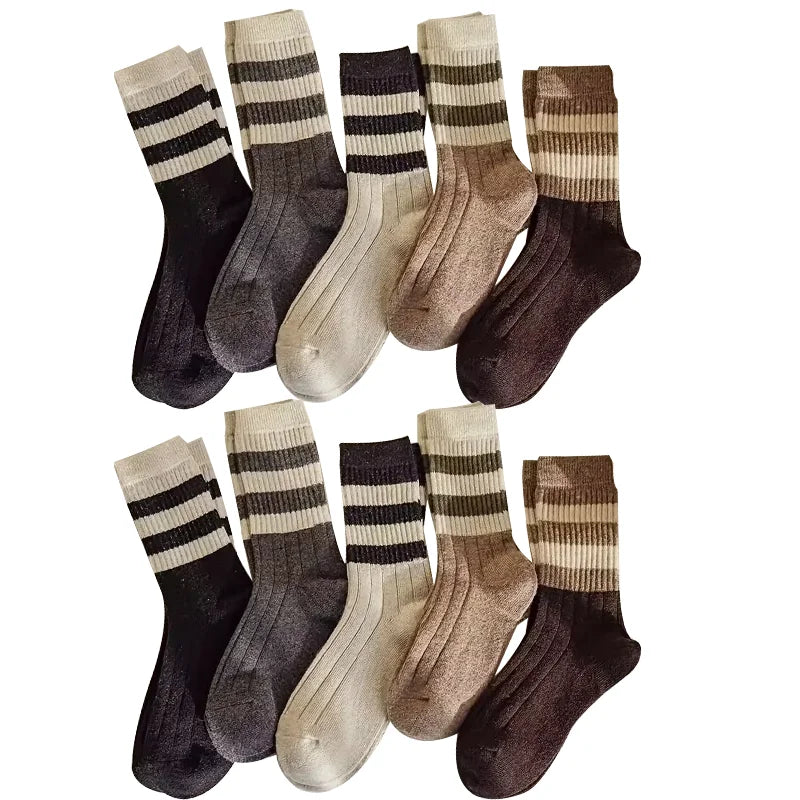 Women Ruffle Middle Tube Ankle Socks Breathable Set