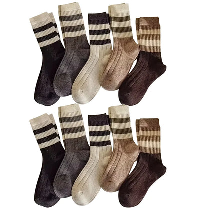Women Ruffle Middle Tube Ankle Socks Breathable Set