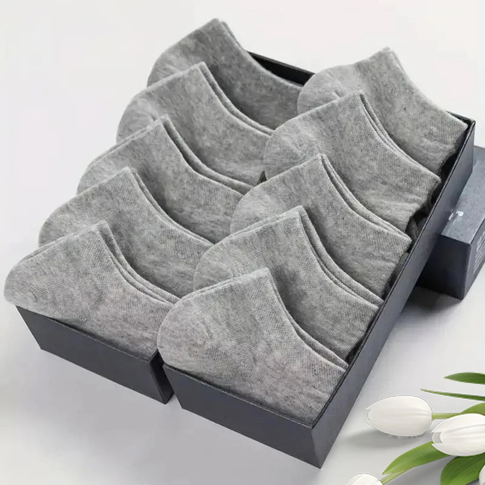 Deodorant Men's Low Cut Ankle Socks Sweat Wicking