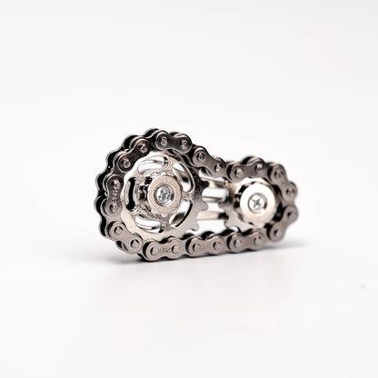 Sprockets Flywheel Fingertip Gyro Fidget Spinner Metal