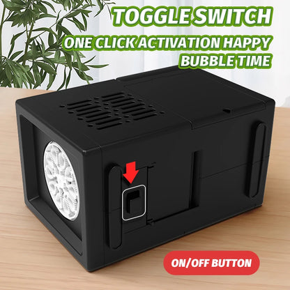 10 Hole Automatic Bubble Gun Electric Handheld Blower