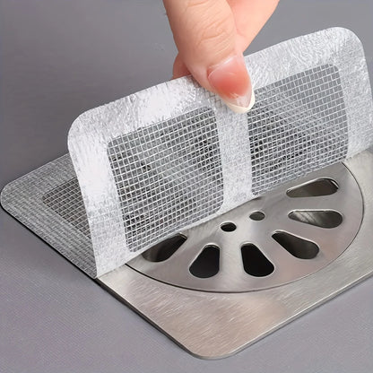 Floor Drain Sticker Bathroom Hair Filter Net Sewer Mesh