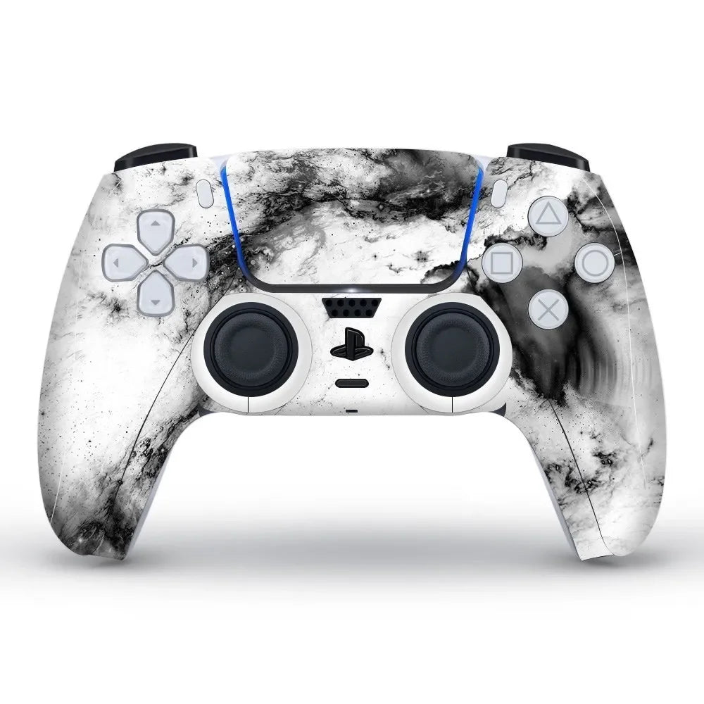 Protective Decal Skin for PS5 Controller Gamepad Full Protection Sticker for PlayStation 5 Joystick for PS5 Accessories