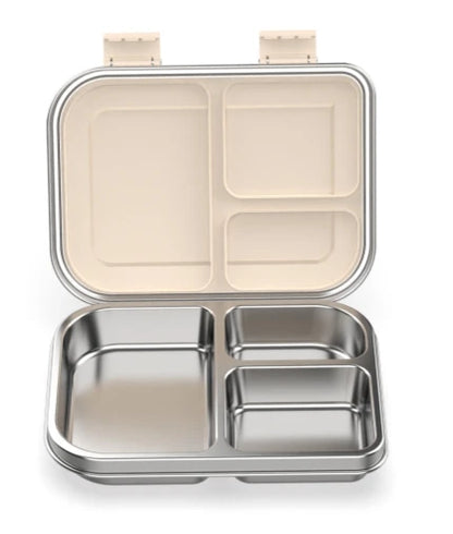 Stainless Steel Leakproof Bento Lunch Box, Sandwich Friendly, Food Safe, Compact, Perfect for Kids Lunch, Adult Lunch