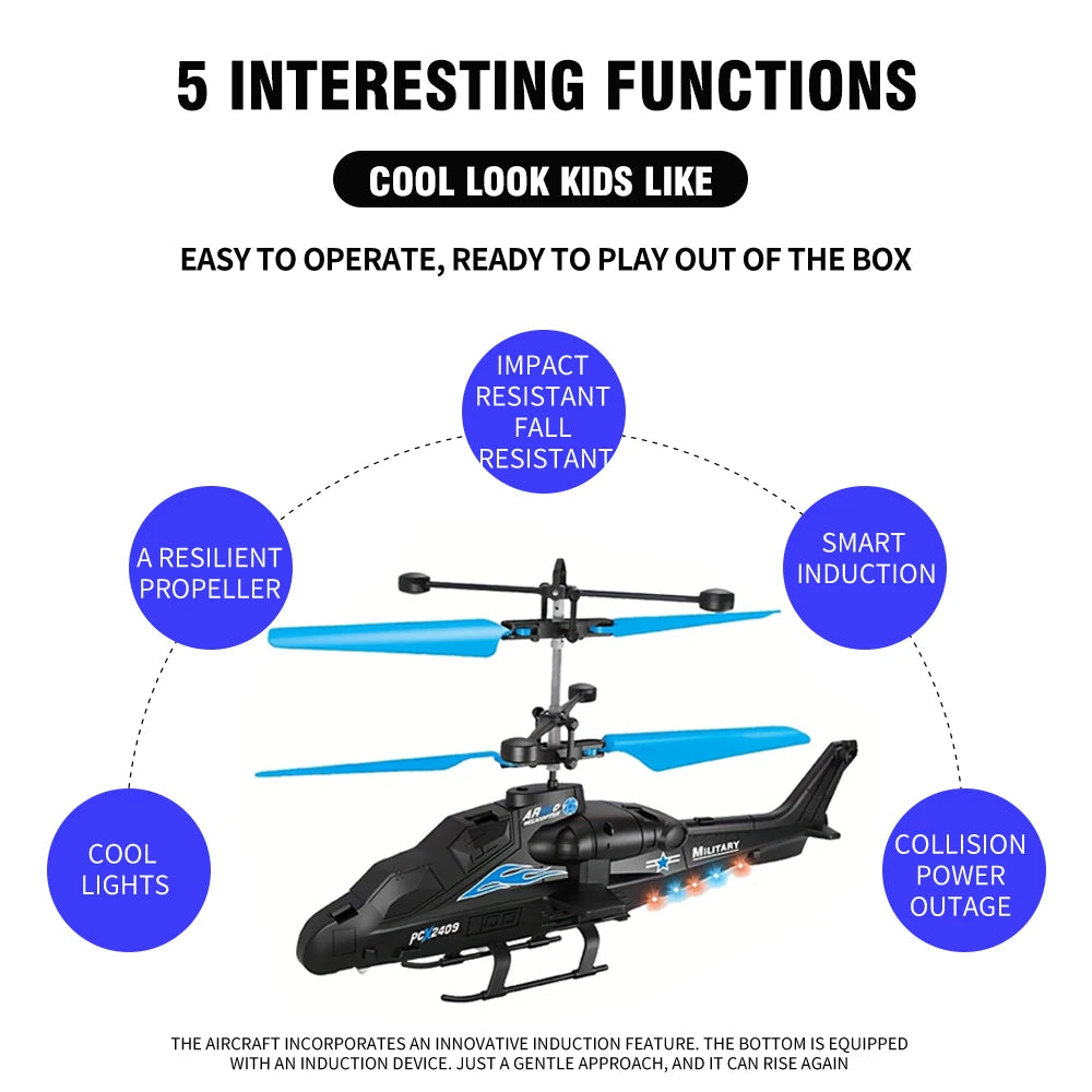 2-Way Remote Control Airplane Infrared Induction Helicopter