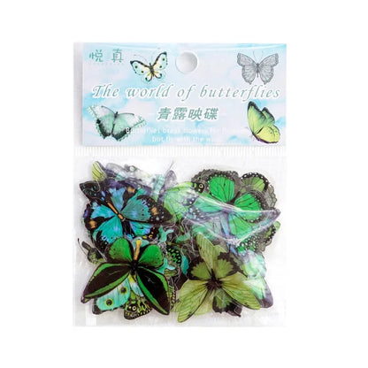 Waterproof Butterfly Stickers Aesthetic PET Scrapbooking Decals
