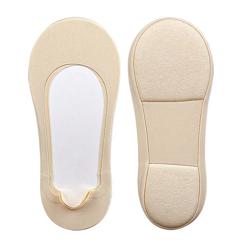 Women Boat Sock Insoles Plantar Fasciitis Cushion Liners
