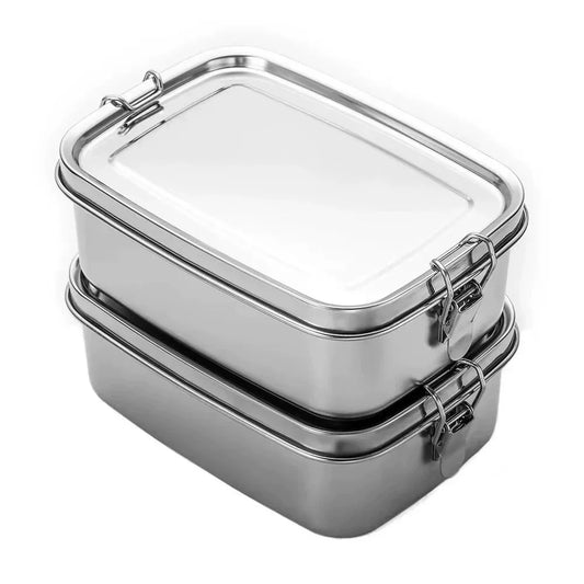 Stainless Steel Leak Proof Bento Lunch Box Dishwasher Safe Meal Container