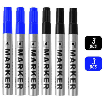 Waterproof Permanent Paint Marker Pen Black Oily Tyre Marker