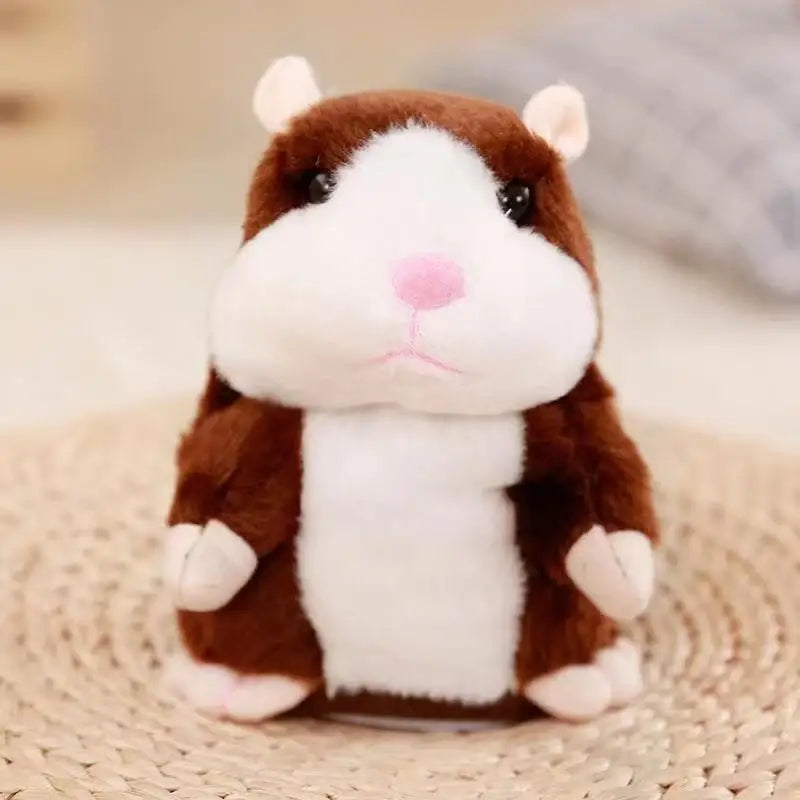 Talking Nod Hamster Plush Toy Voice Imitating Doll