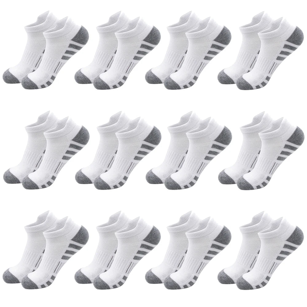 Ankle Athletic Running Socks Cushioned Low Cut Sports