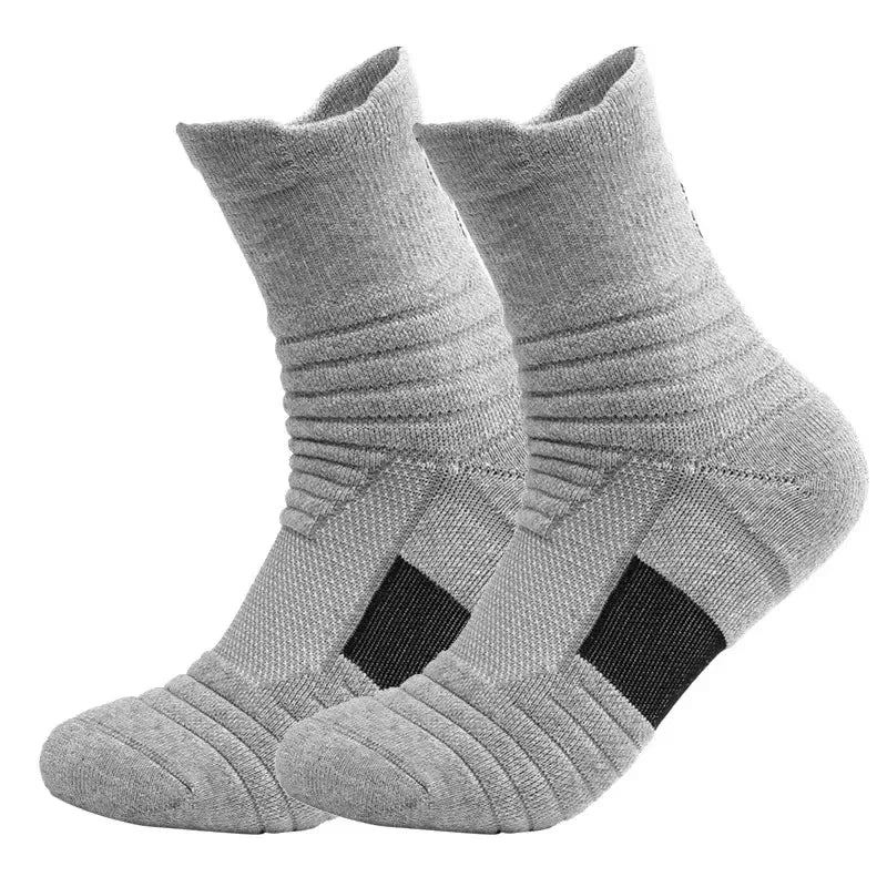 Breathable Cotton Sports Stockings Men Bamboo Fiber 10 Pack