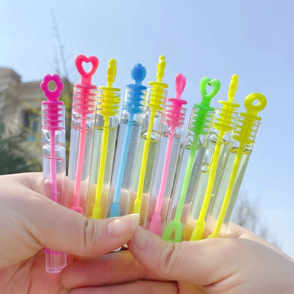 Mini Bubble Tubes Empty Wands Kids Birthday Party Favors