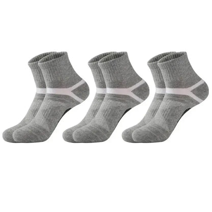 Men's Black Sports Basketball Socks Hiking Running