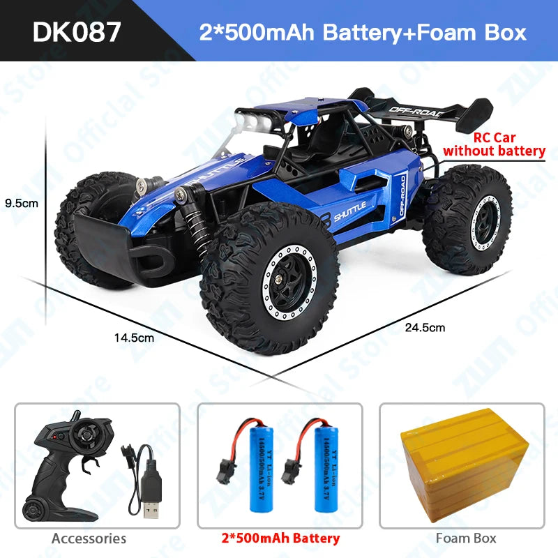 2WD Off-Road RC Climbing Car Remote Control Toy