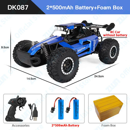 2WD Off-Road RC Climbing Car Remote Control Toy