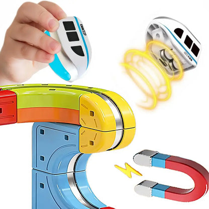 Electric Train Toy Car USB Rechargeable Anti Gravity Vehicle