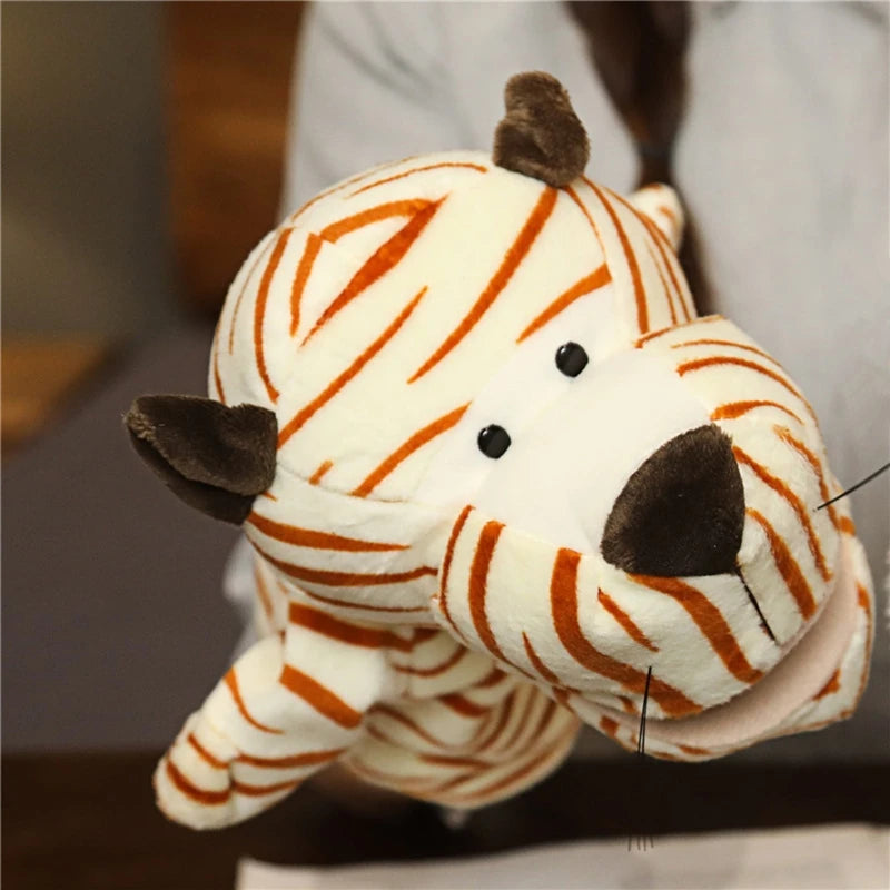 Cartoon Plush Hand Finger Puppets Family Storytelling Toy