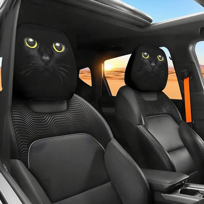 Halloween Car Headrest Covers Decorative Auto Seat Pillowcase