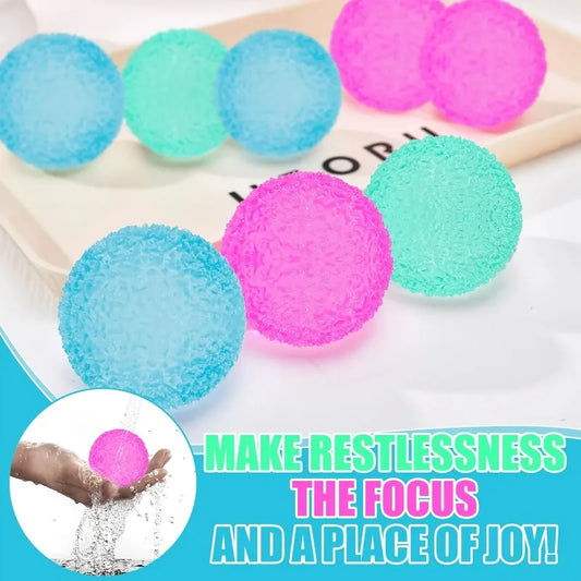 Textured Slow Rebound Gel Stress Ball Sensory Fidget