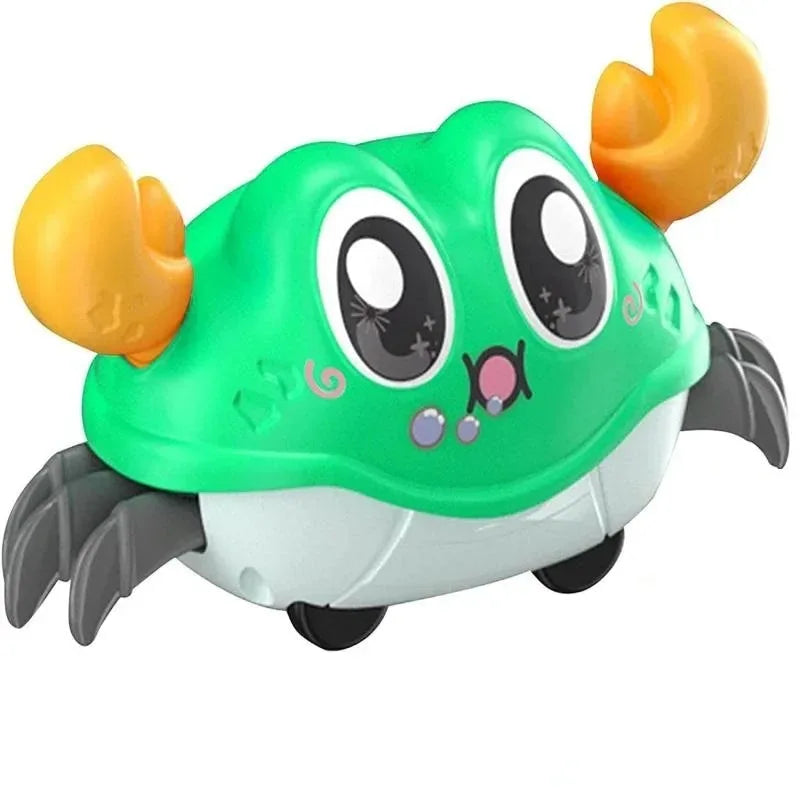 Crawling Crab Baby Sensory Toy Pull Back Walking Crab