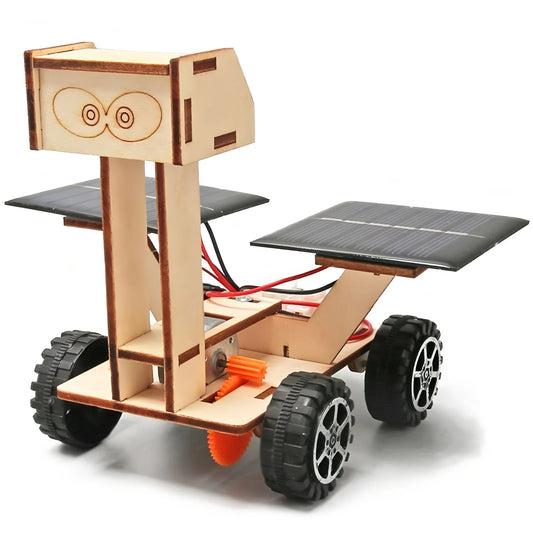 DIY Solar Car Kit 3D Wooden Puzzle STEM Science Experiment