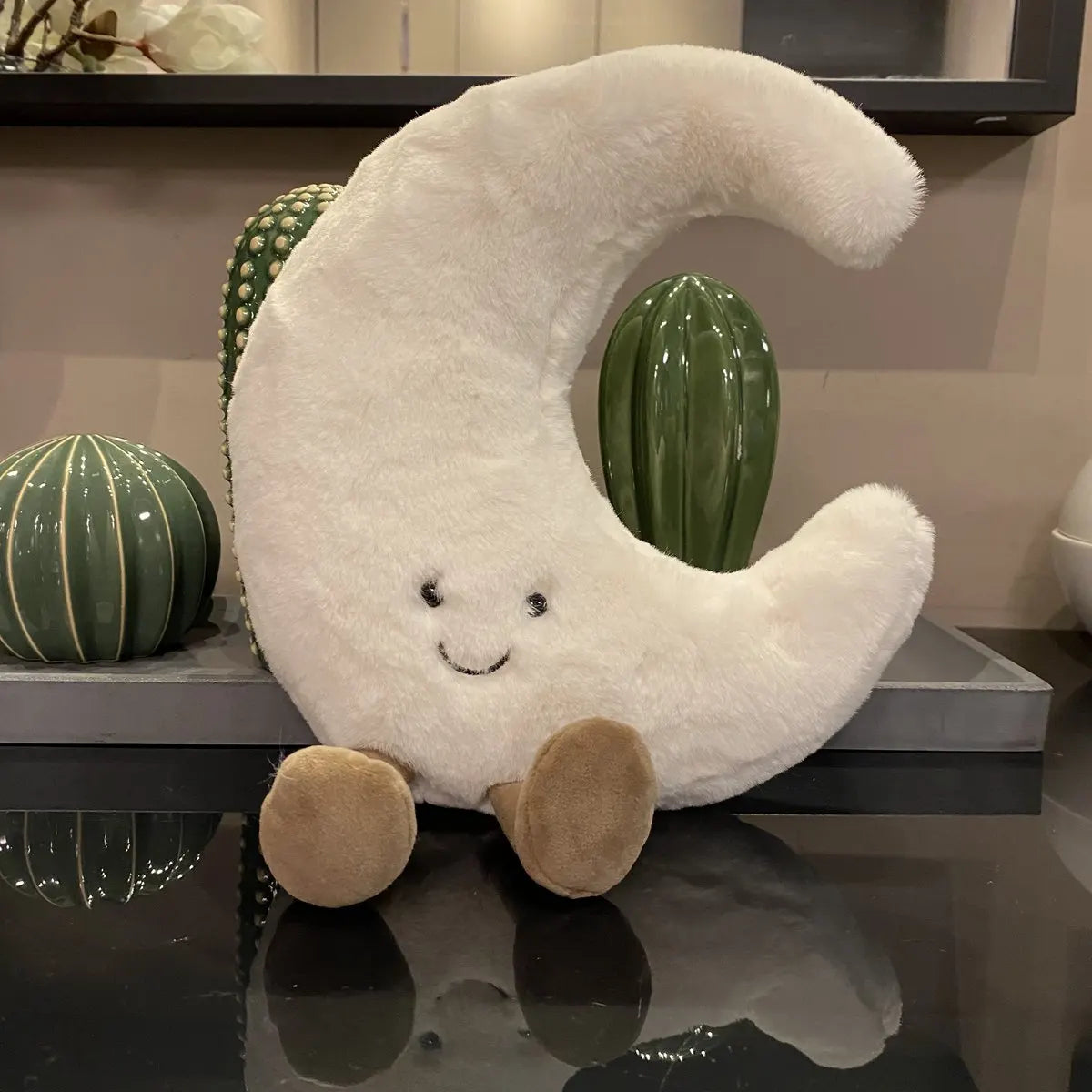 Cartoon Weather Plush Throw Pillow Sun Moon Stuffed