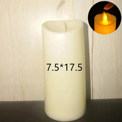 1~10PCS Swing LED Candles Flameless Flickering Light Flameless Candle for Christmas Wedding Decor Birthday Party Supplie  ﻿