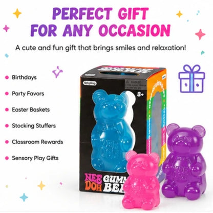 Gummy Bear Squishy Stress Toy Sensory Fidget Squeeze