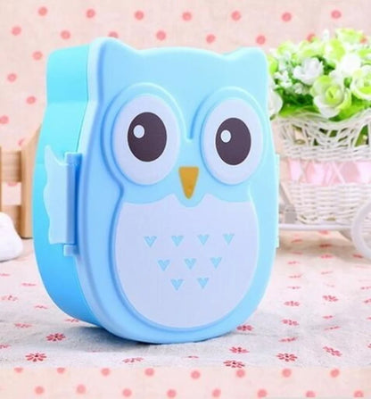 1 Pcs Food Container Carton Dinnerware Cutlery Portable Plastic Children Students Lunch Box Bento Box