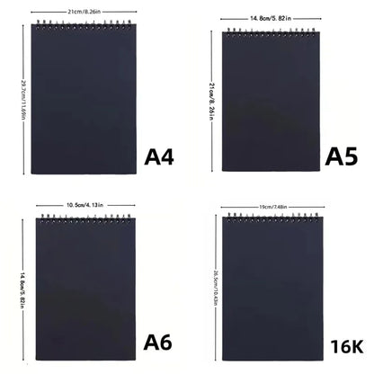 1 Pack 30-Sheets Top Spiral Bound Sketch Book Acid Free Art Sketchpad for Artistic Drawing Painting & Writing