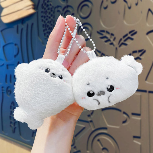 Seal Plush Keychain Cute Animal Bag Pendant Charm