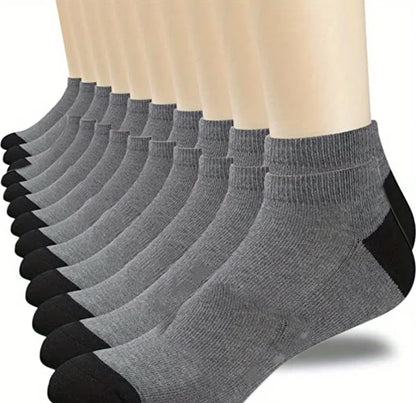 Con Sports Stockings Men Bamboo Fiber Deodorant 10 Pack