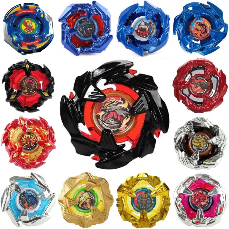 Metal Gyro Battling Top Spinning Burst Starter Toy