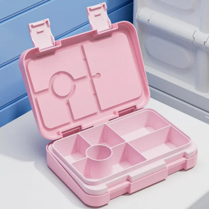 37oz Adorable Cartoon Printed Bento Box Microwavable Divided Lunch Box Leakproof BPA-Free Snack Food Container for School Picnic