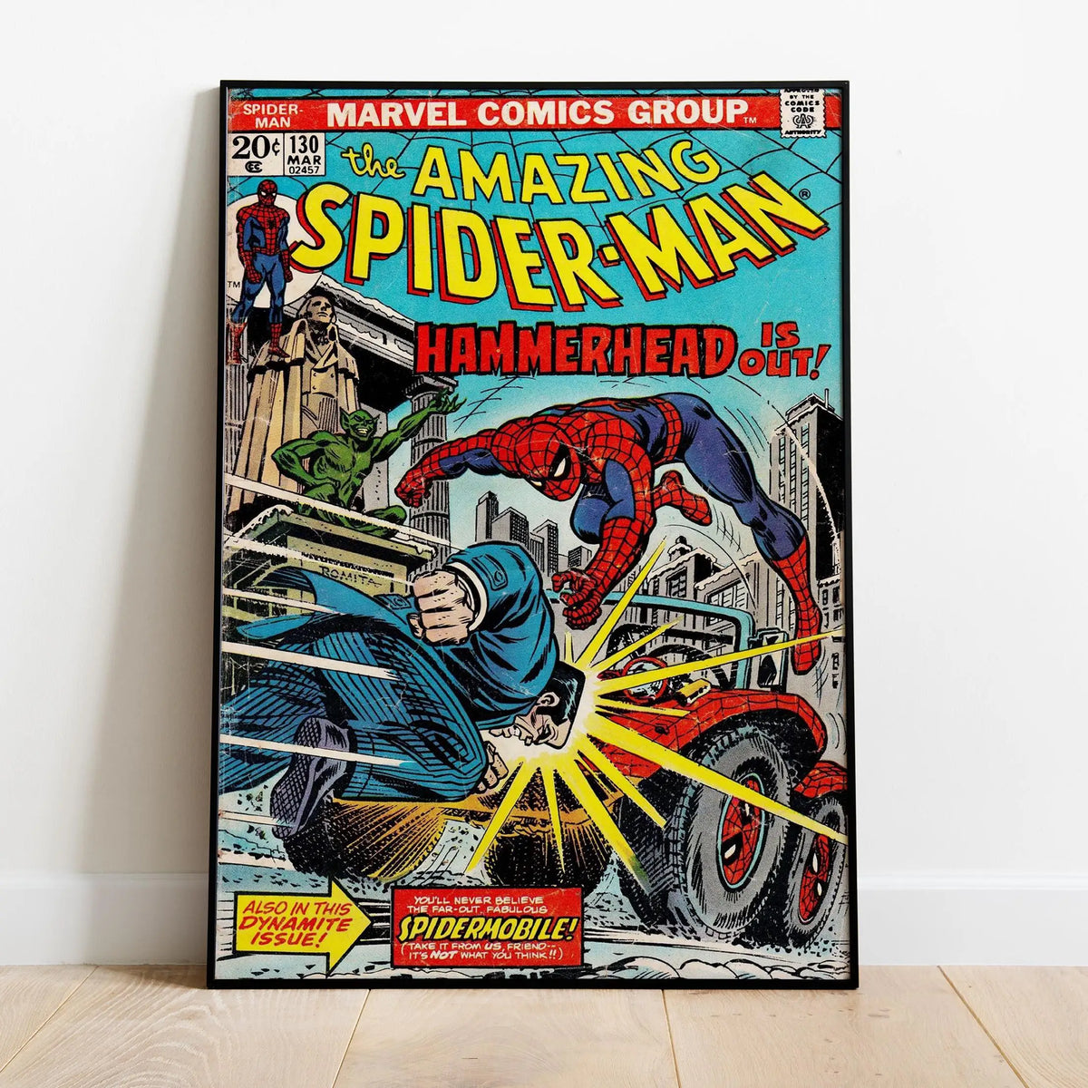 Superhero Comic Book Covers Canvas Poster Wall Art Print