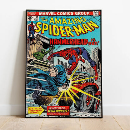 Superhero Comic Book Covers Canvas Poster Wall Art Print