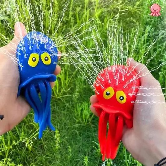 Squeeze Water Octopus Toy Bathing Sensory Stress Relief