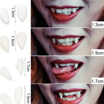 Vampire Fangs False Teeth Halloween Costume Props