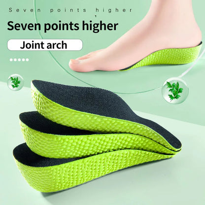Memory Foam Height Increase Insoles Orthopedic Arch Support