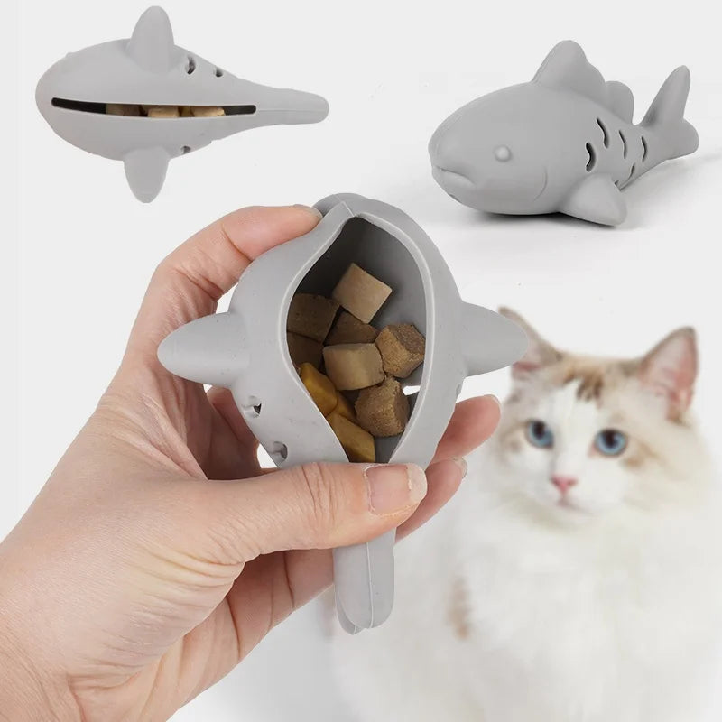 Interactive Silicone Pet Chew Toy Food Hiding Dispenser