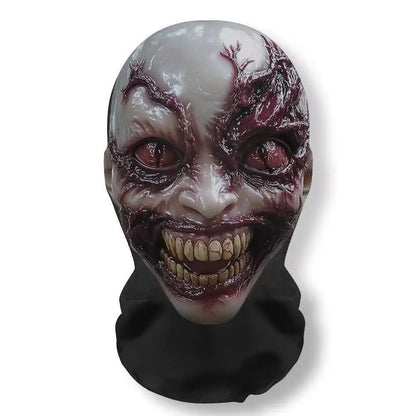 Creative headpiece Halloween carnival funny headgear cosplay costume comical wig mask prank props party decoration