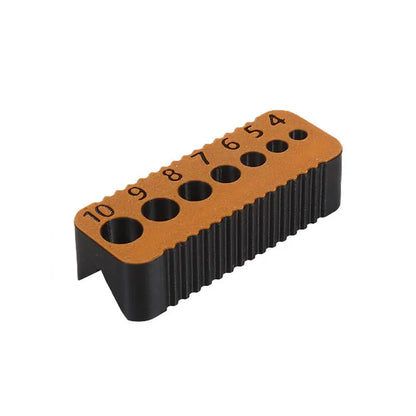 Straight Drill Guide Jig Block Multi Size Hole Bushing Tool