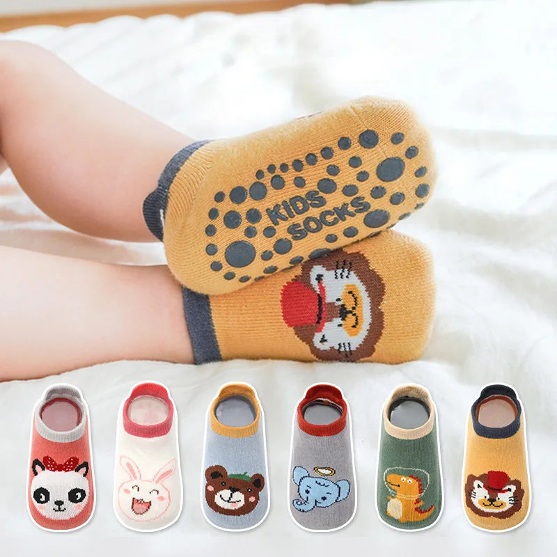 Kids Cotton Socks Cute Cartoon Animal Pattern Baby Socks