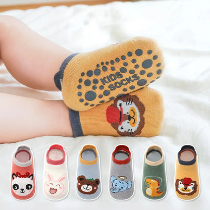 Kids Cotton Socks Cute Cartoon Animal Pattern Baby Socks