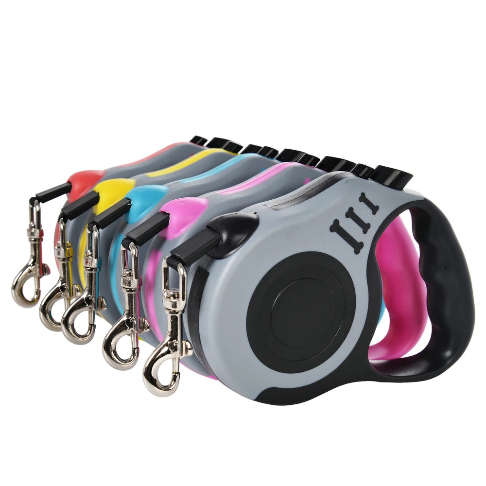 Automatic Retractable Dog Leash Nylon Pet Walking Lead