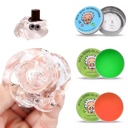 Non-Newtonian Liquid Decompression Toy Elastic Compound